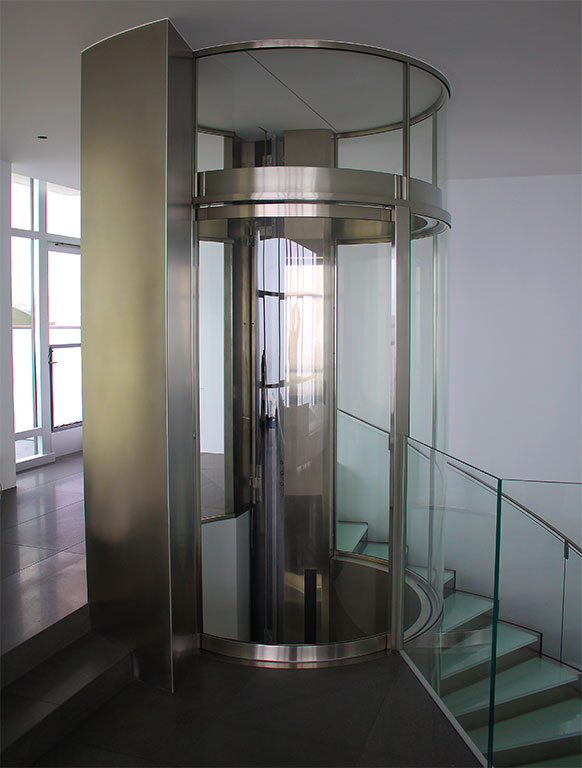 glass home elevator