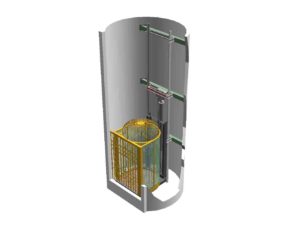 Birdcage elevator 3D model